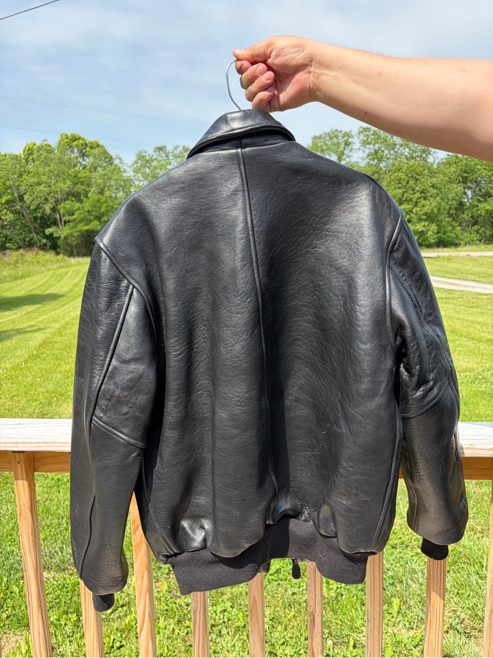 Type A-2 Flight Jacket , Cockpit Army Air Force, Size Small EXCELLENT pin Up - Picture 6 of 16